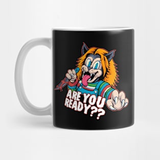 chucky cats halloween Mug